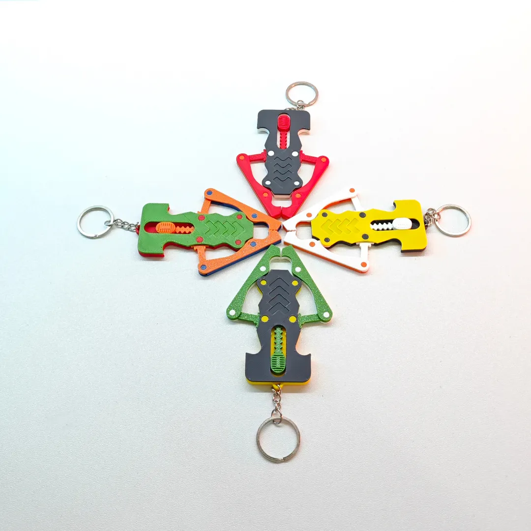 Robotic Claw Keychain view 2