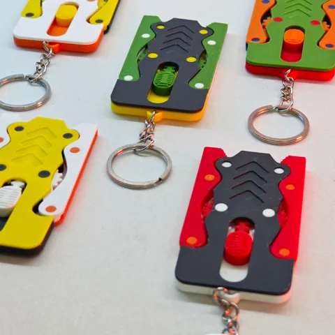 Robotic Claw Keychain view 4