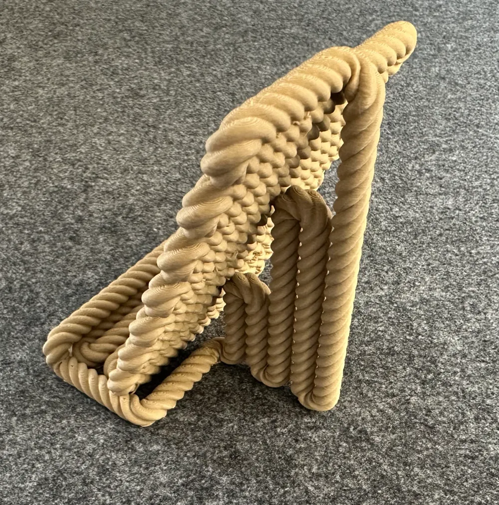 Impossible Rope Stand Endless rope phone stand by The Spirit - MakerWorld