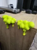 Декорация за монитор с ефект „slime“