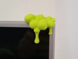 Декорация за монитор с ефект „slime“