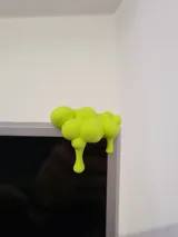 Декорация за монитор с ефект „slime“