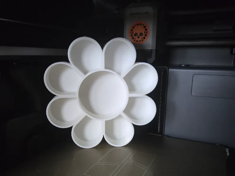 Simple Flower Desk Organizer