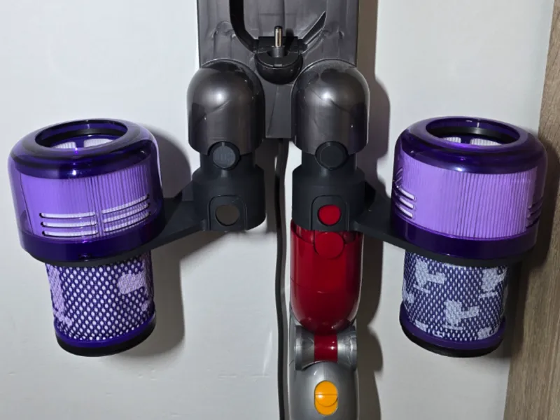 Filter holder for Dyson wall mount