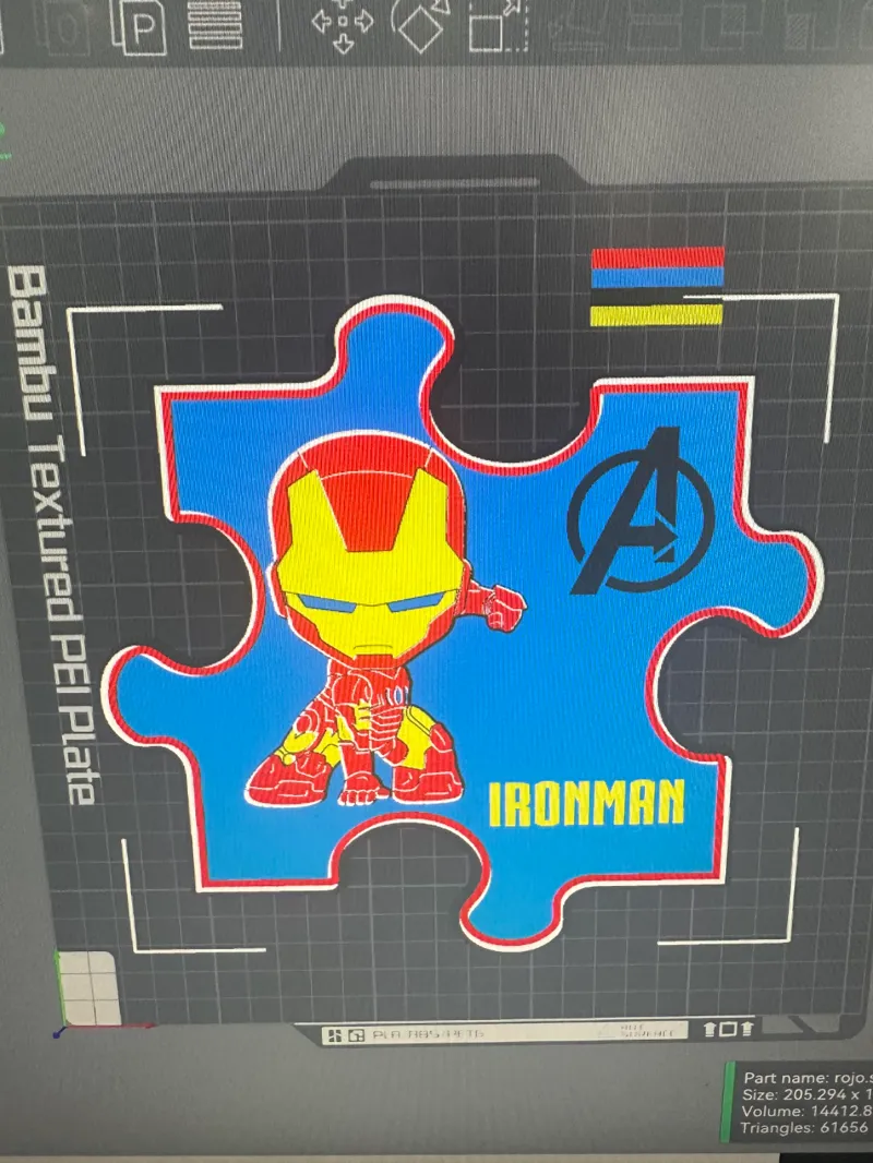Iron-man Puzzle