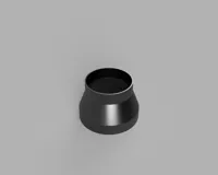 Adaptateur de tuyau 150 mm (mâle) vers 120 mm (femelle) — photo 1