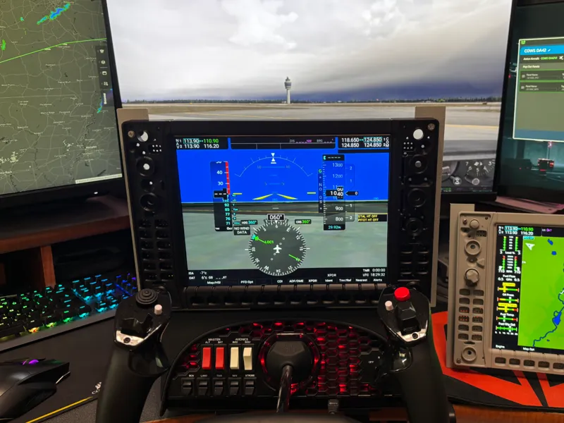 Honeycomb Mount for Flight Sim G1000 (737diysim)