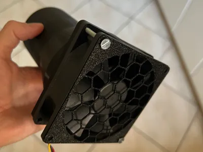 Enclosure Air Duct Adapter for 92mm fan 
