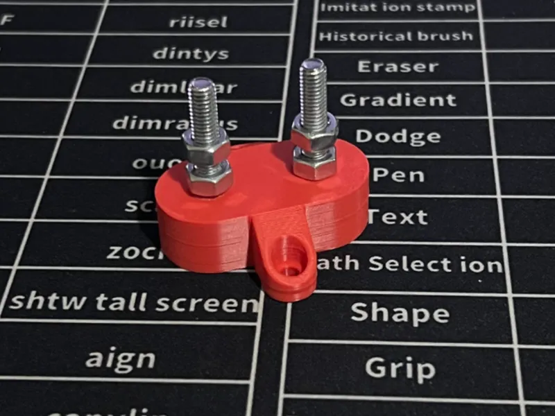 Terminal Block Double Stud M6