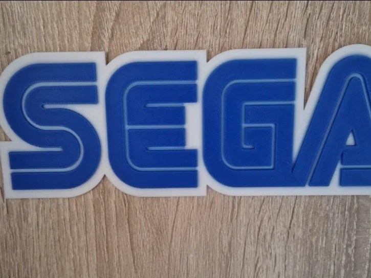 Sega Logo Wandschild