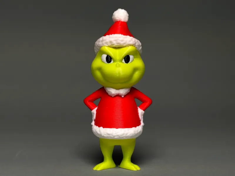 Small Grinch Santa