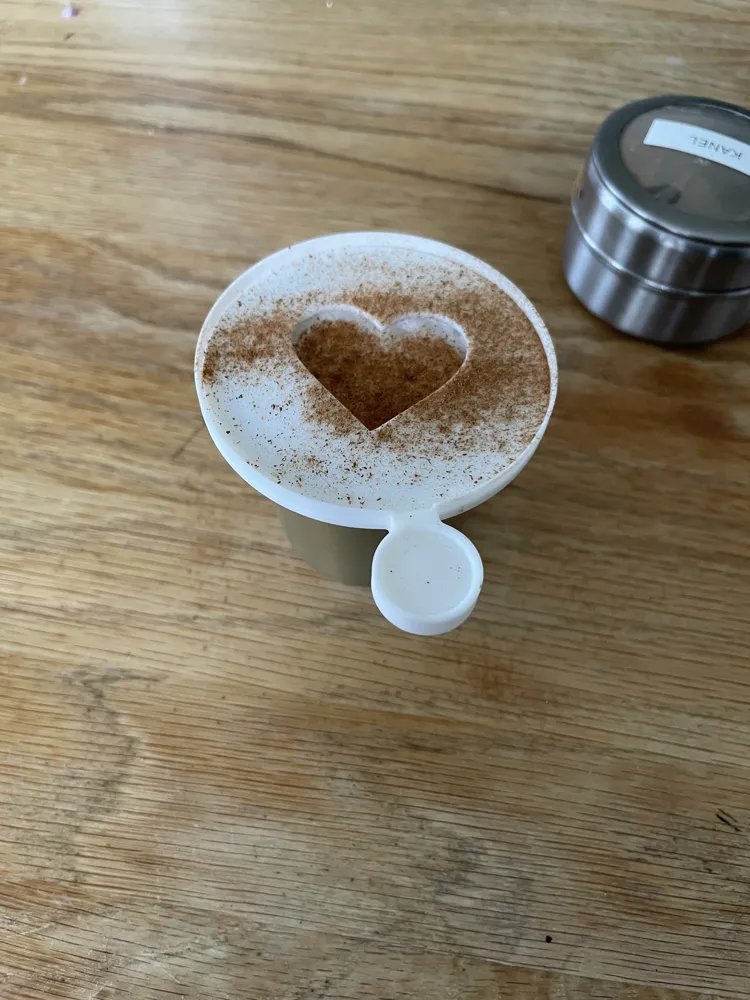 Latte coffee art templates medium by Mikael SWE MakerWorld Download