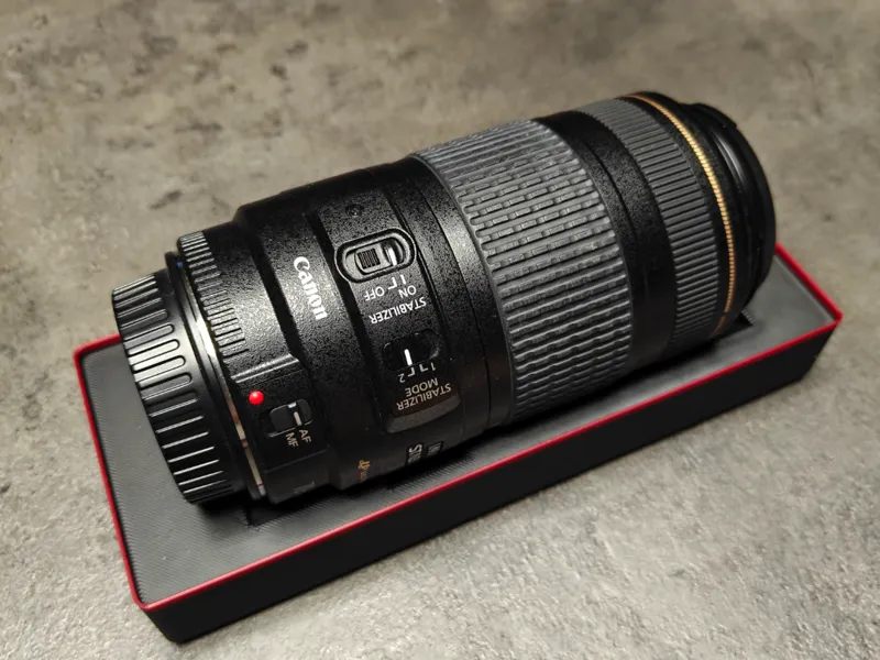 Gridfinity for canon lens EF 70-300mm F 4-5.6 IS