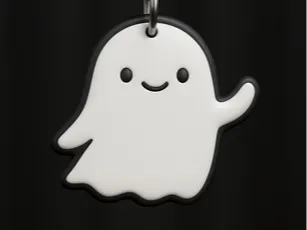 Cute Ghost Keychain