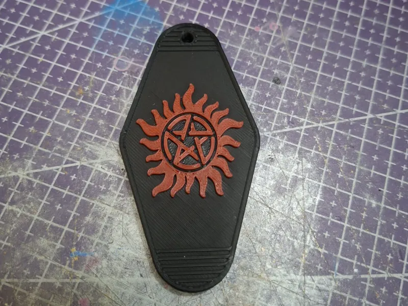 Supernatural keychain