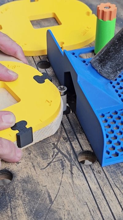 Imperial Corner Radius Router Jig – Mid-Size Set