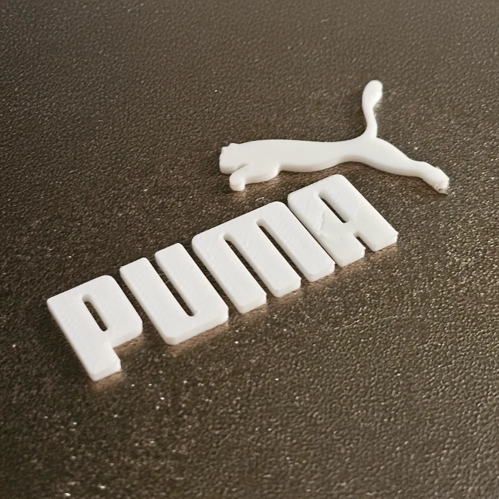 Puma Sign Making Puma Logo with Custom Text - 3D Printed by Solewave - MakerWorld