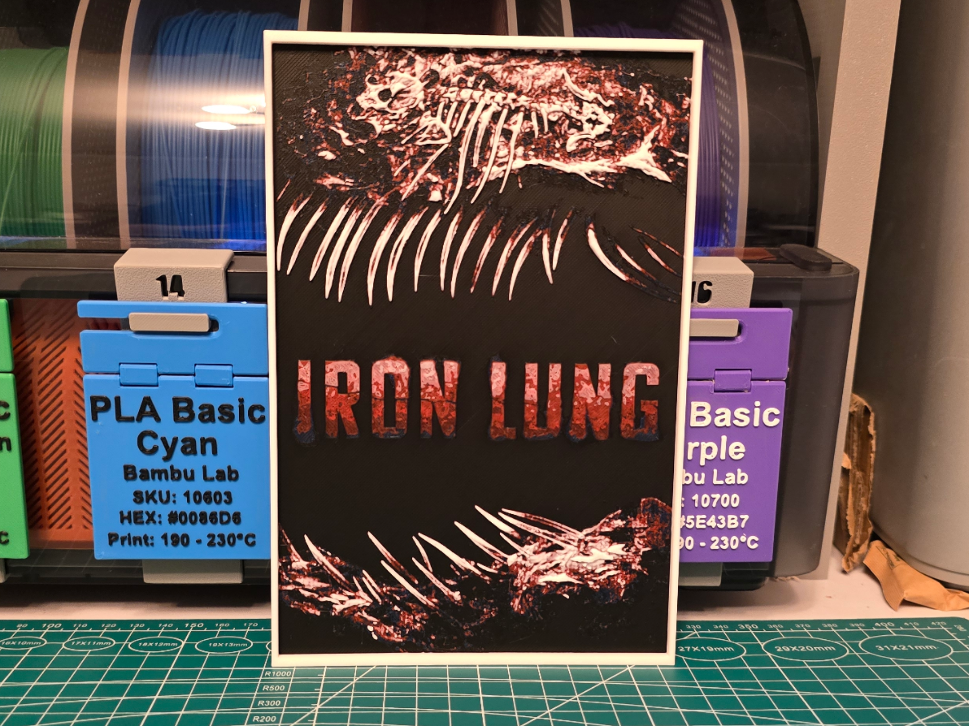 Iron Lung Movie Poster - Hueforge Art