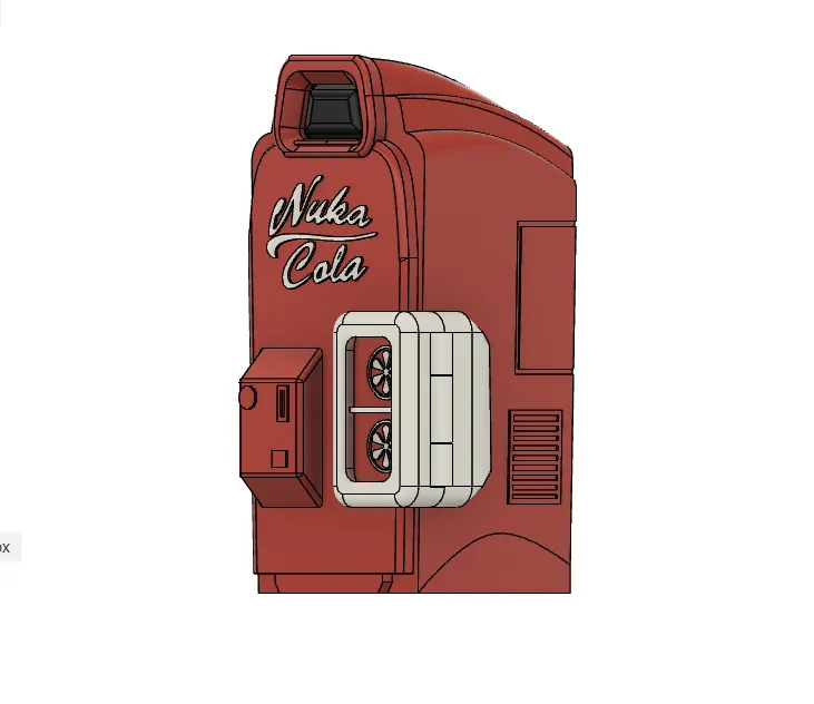 Nuka Cola Vending Machine MTG Commander Deck Box - Free 3D Print Model - MakerWorld Nuka Cola Vending Machine MTG Commander Deck Box - Free 3D Print Model - MakerWorld