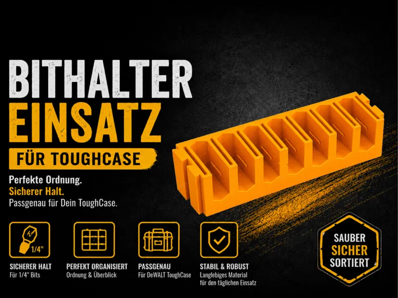 DeWALT ToughCase Bit-Haltereinsatz