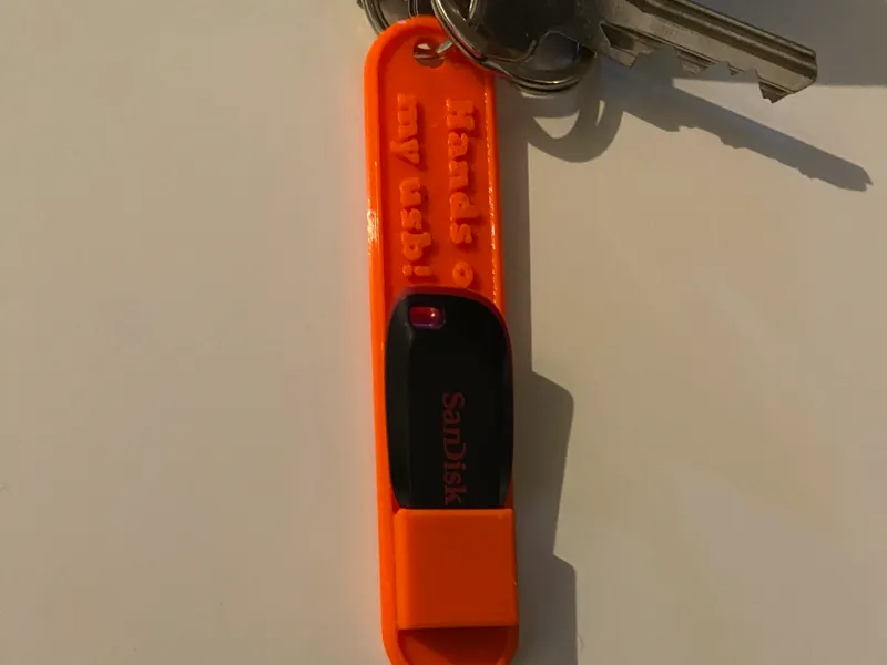 Hands off my usb keychain