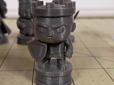 Chess Piece - Human Rook