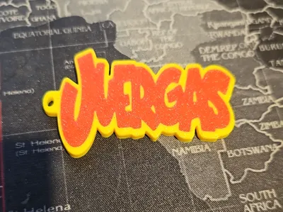Juergas Rock Keychain