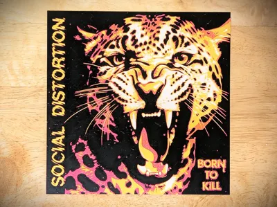 Social Distortion - Born To Kill - Hueforge