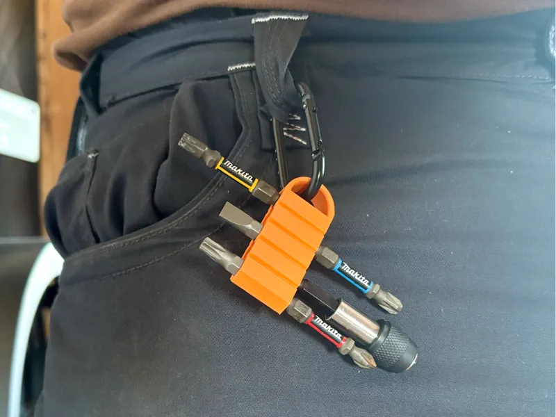 Bit Holder for Work Pants (without Carabiner)