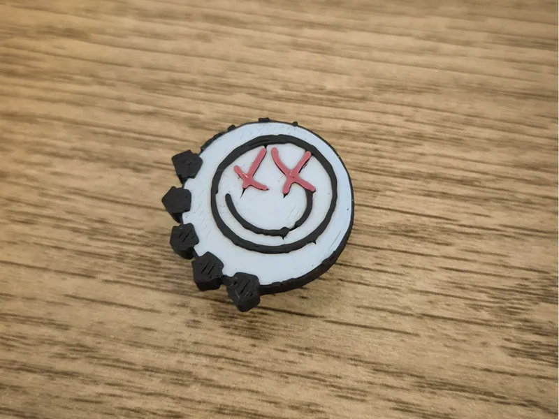 Blink 182 Croc Badge / Jibbet