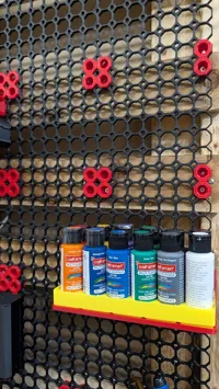 Support Gridfinity pour 12 flacons de peinture acrylique (59 ml) — photo 4