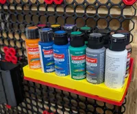 Support Gridfinity pour 12 flacons de peinture acrylique (59 ml) — photo 3