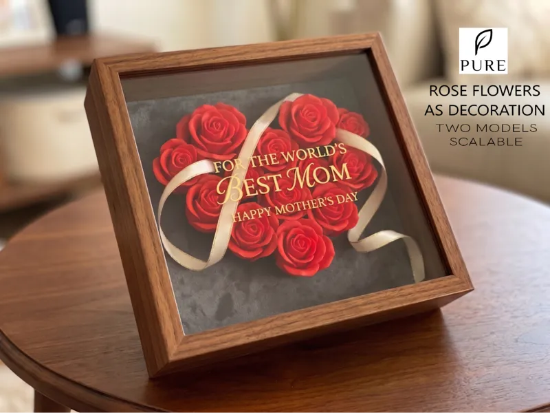 Rose Flowers as Decoration