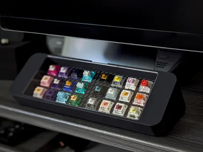Switch Display for mechanical keyboard switches