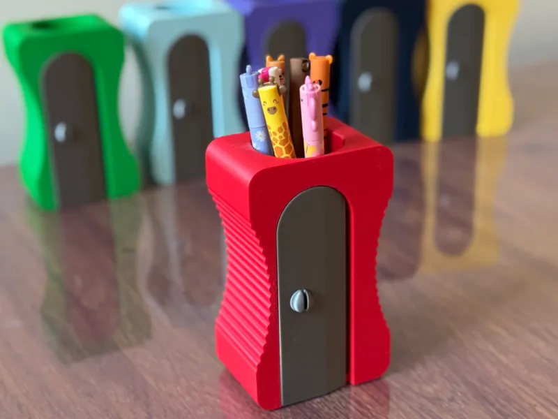 Pencil Sharpener Pen Holder