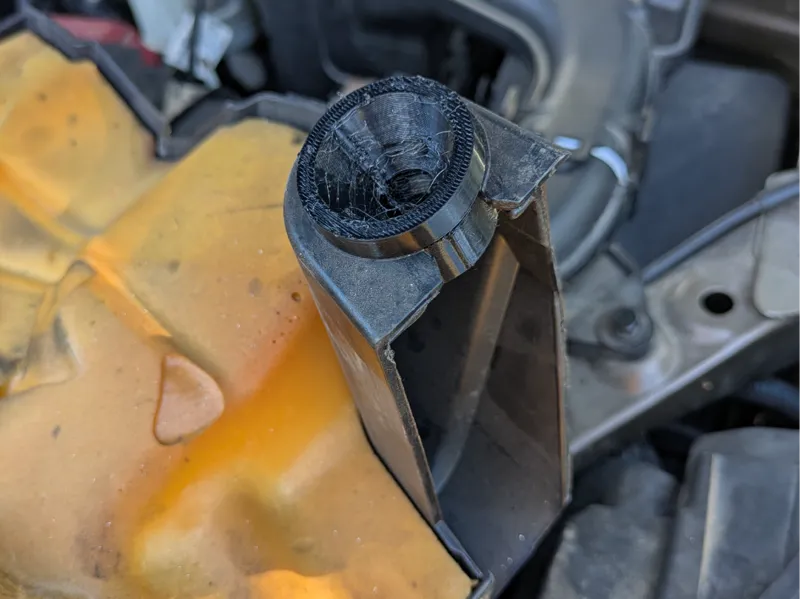 Gummilager Motorabdeckung