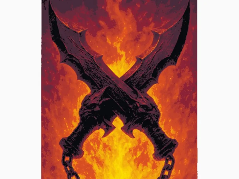 God of War Chaosklingen Hueforge