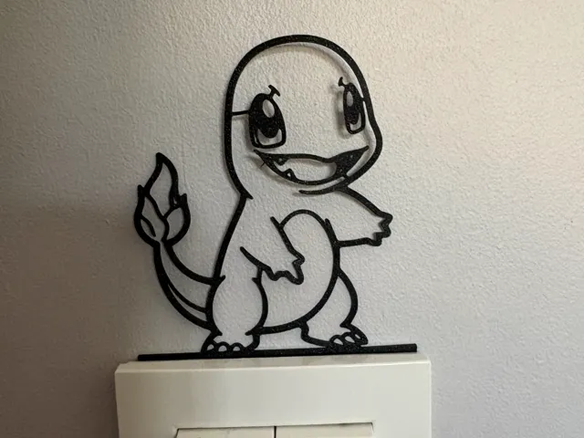 Charmander Light Switch Wall Decor