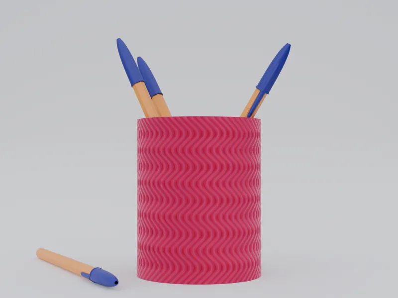 VELLO - smart, wavy pen holder
