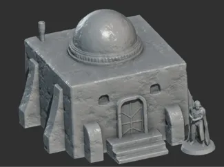 Tatooine House Terrain