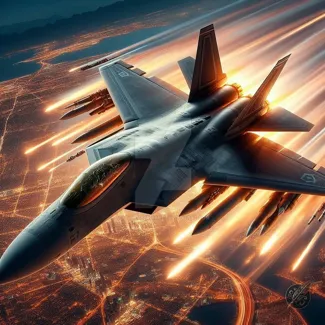F22 Fighter Jet Hueforge