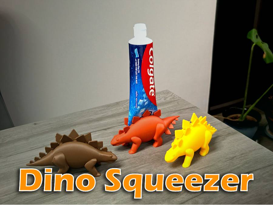 Dinosaur Toothpaste Squeeze