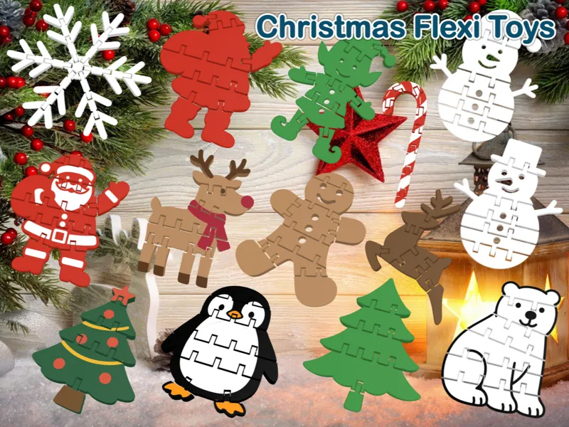 Christmas Flexi Toys