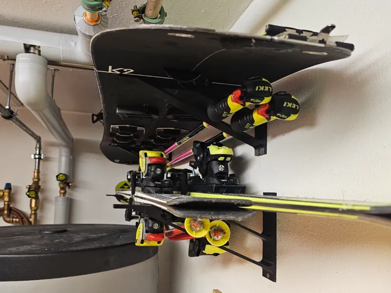 Ski Snowboard Wandhalterung Regal Aufbewahrung