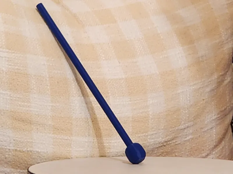 Mallet for toy drums