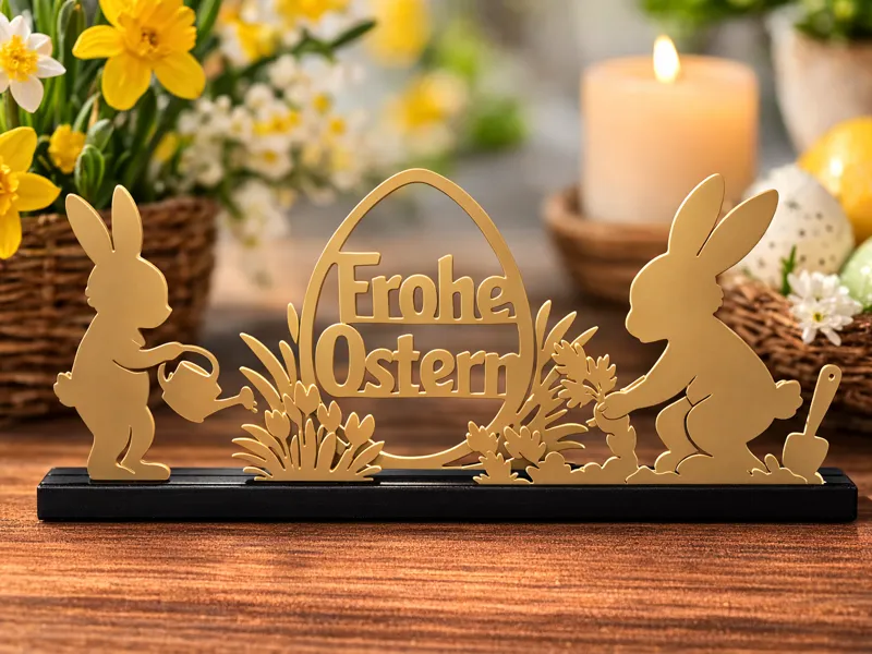 Frühlingszauber- Frohe Ostern Steckfiguren