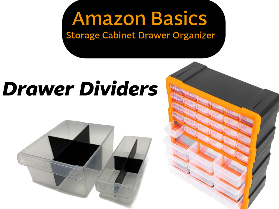 Divider Drawers for Amazon Basics Organizer 