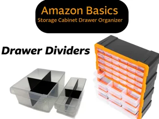 Divider Drawers for Amazon Basics Organizer