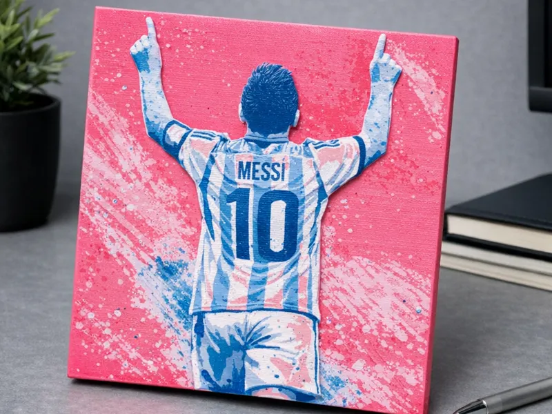 Messi Art to Display