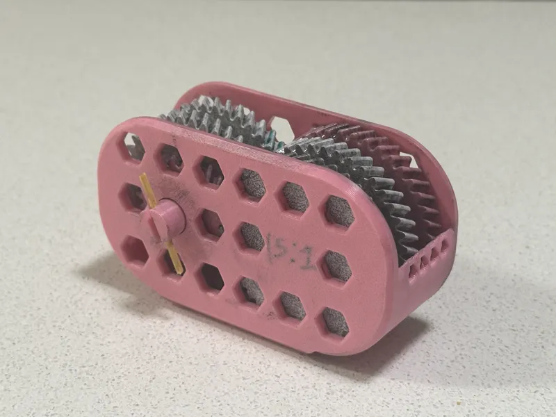 15:1 Helical Gear Box